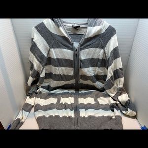 Gray and white sweater brand new